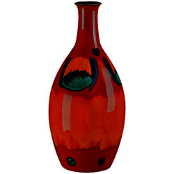 Poole Volcano Tall Bottle Vase, H26cm